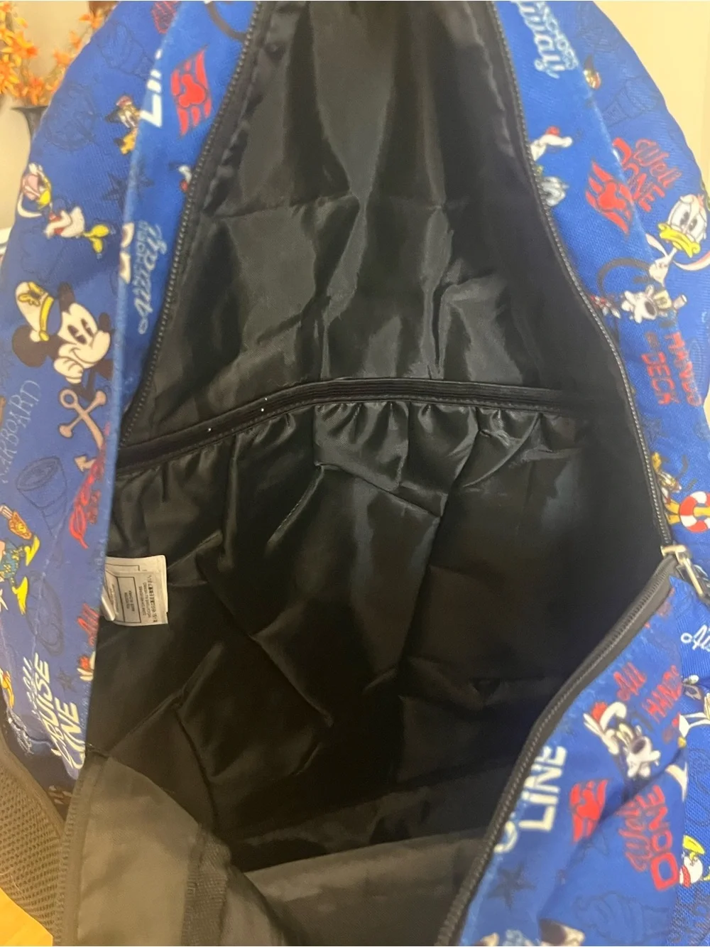 Disney Blue Mickey & Friends Nautical Backpack